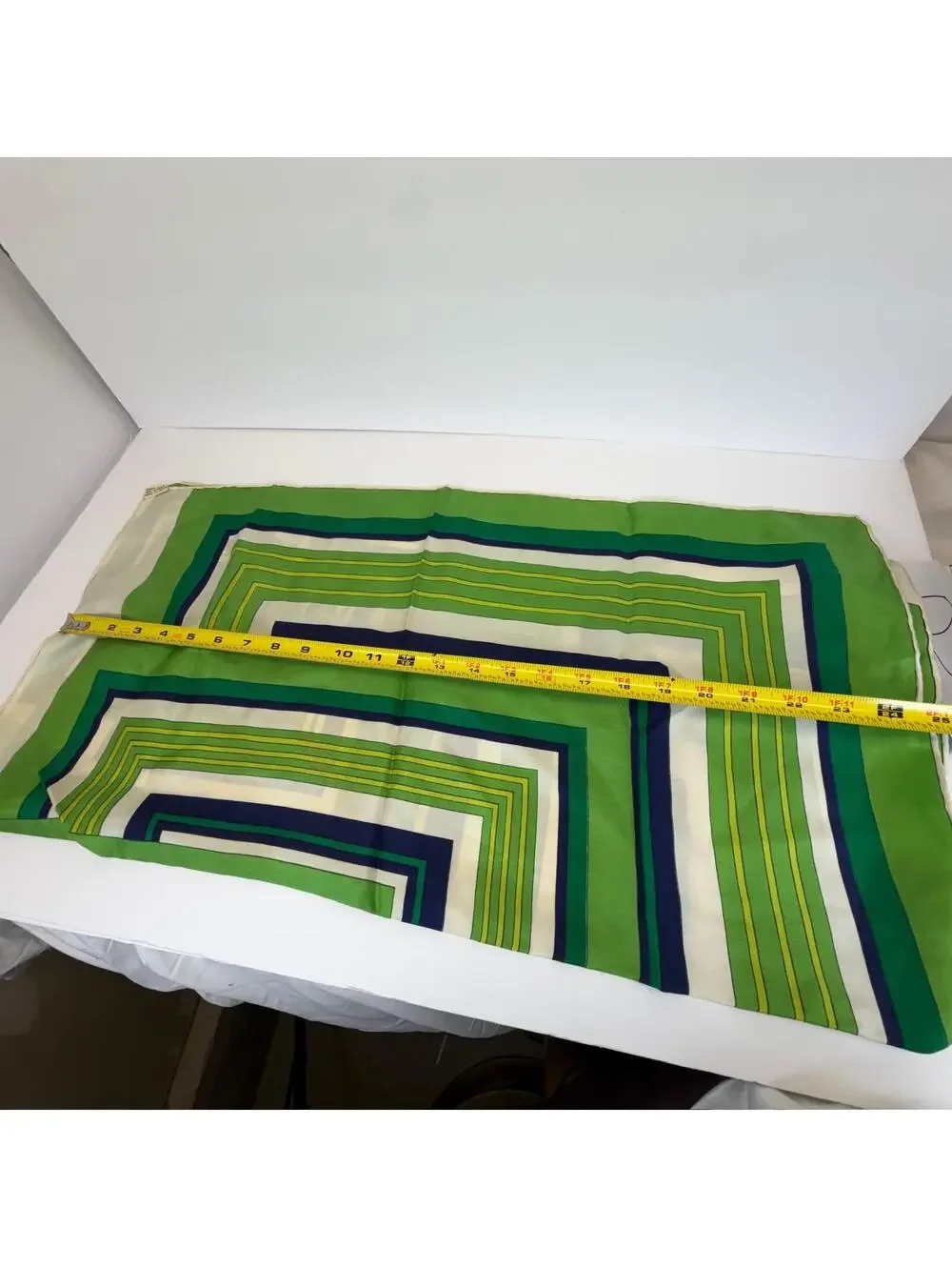 3pc 100% Silk Geometric Print Scarf Set Made in Japan Women's Accessory‎